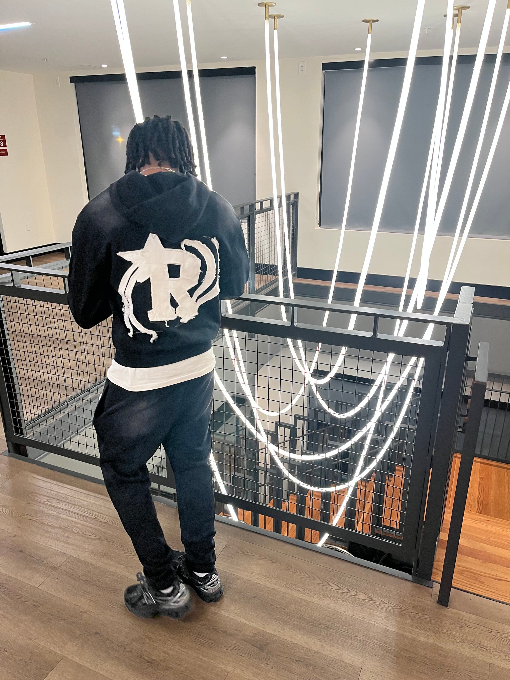 Racing Full-Zip Jacket (Black)
