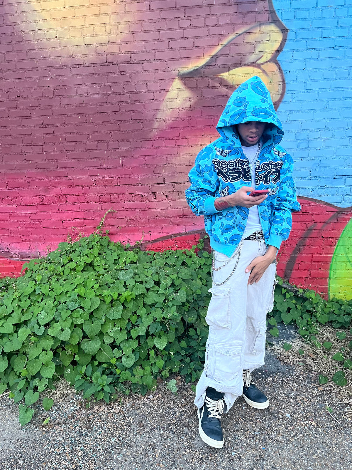 Restricted Archive Jacket — Blue