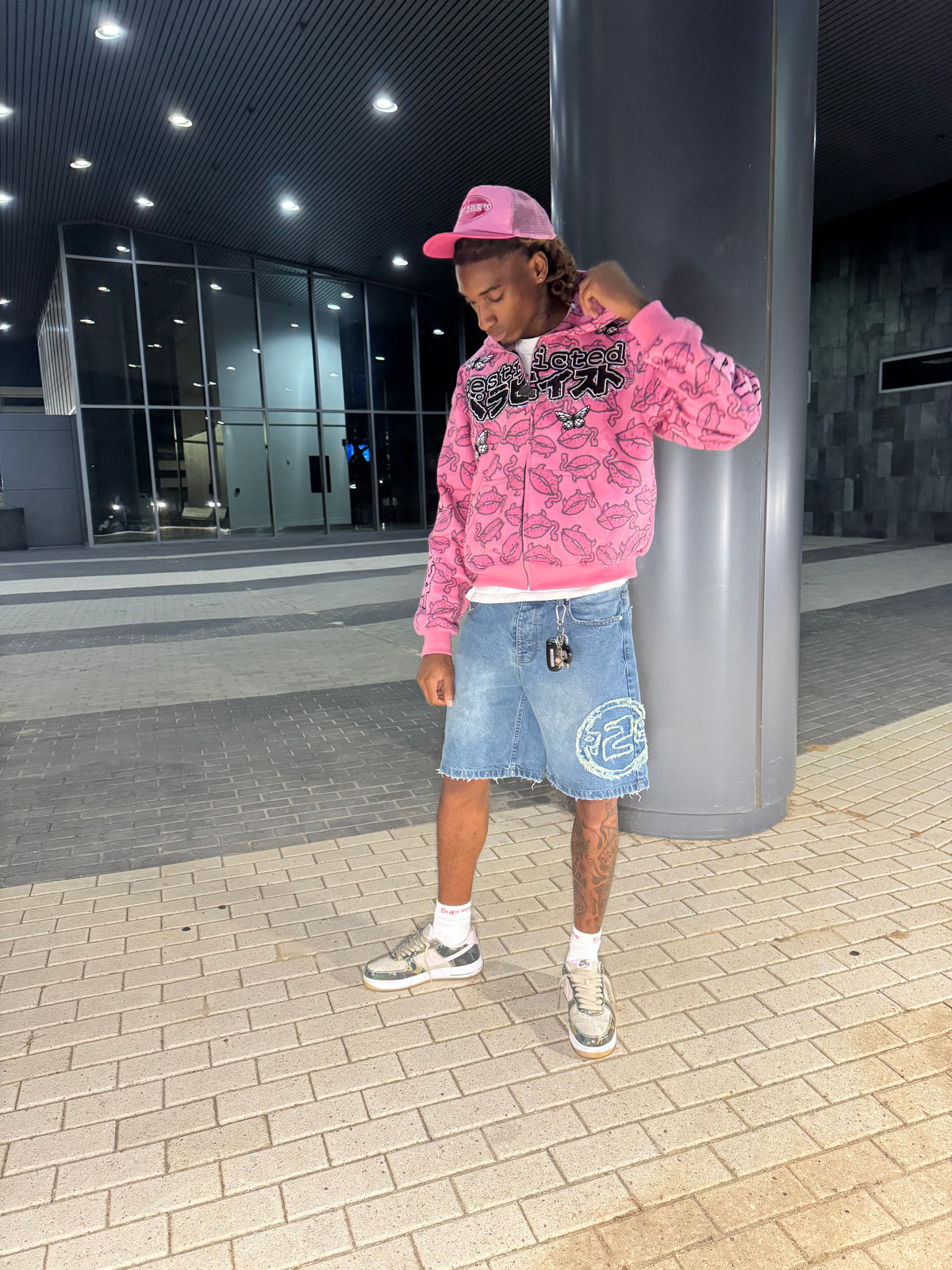 Restricted Archive Jacket — Pink