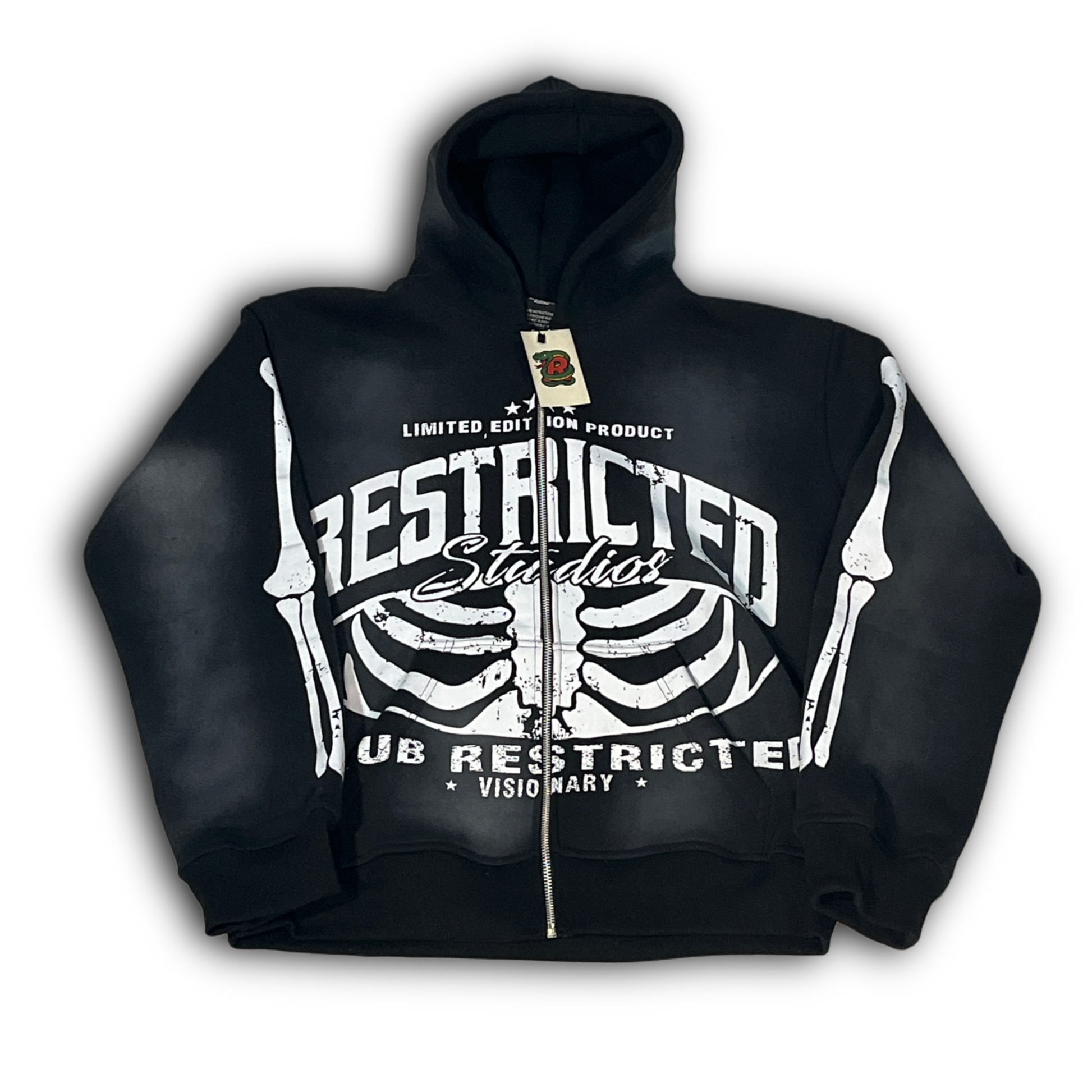 Jet Black Full-Zip