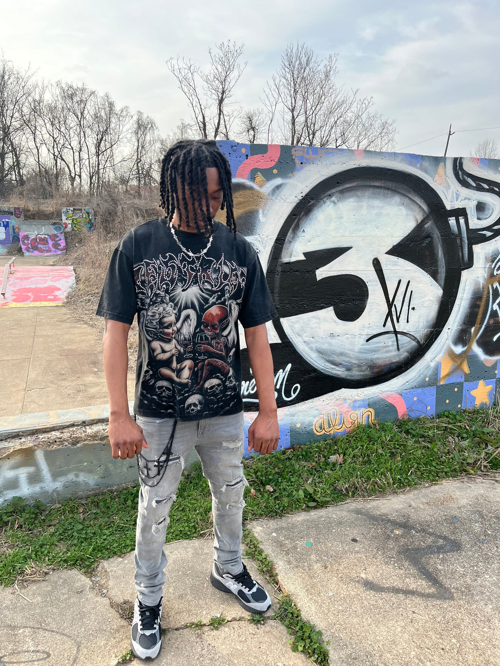 Restricted “3035” Angle Archive Tee