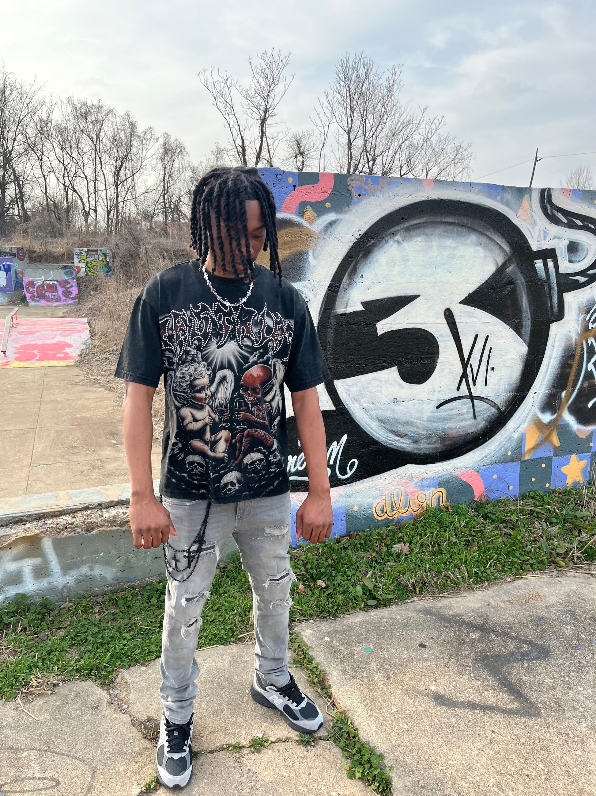 Restricted “3035” Angle Archive Tee