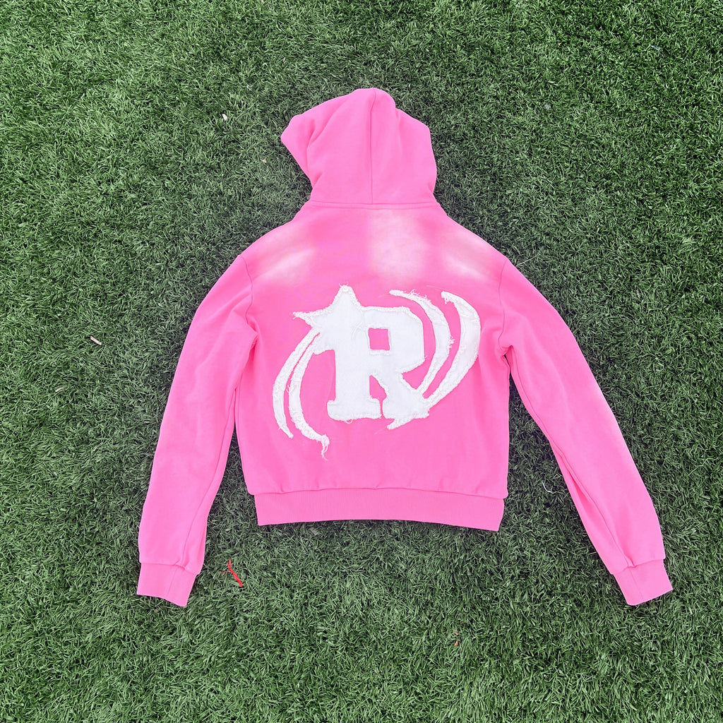 Racing Full-Zip Jacket (Pink)