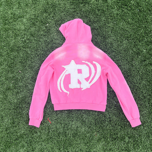 Racing Full-Zip Jacket (Pink)