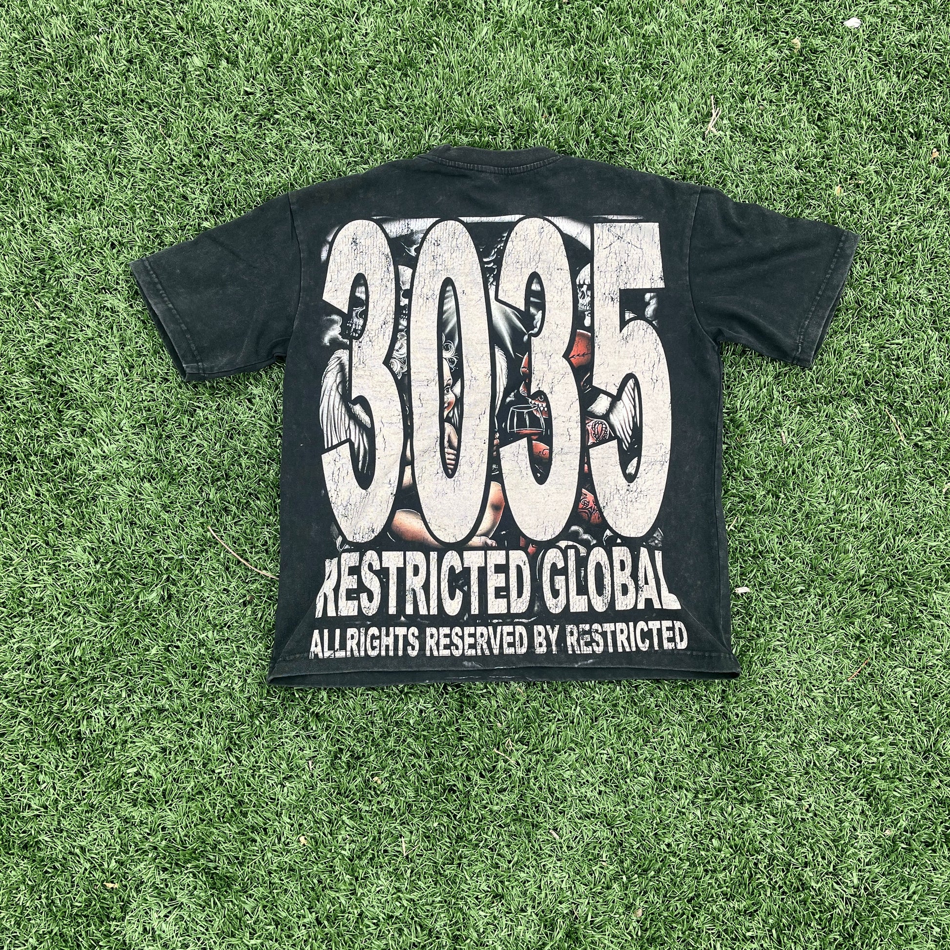 Restricted “3035” Angle Archive Tee