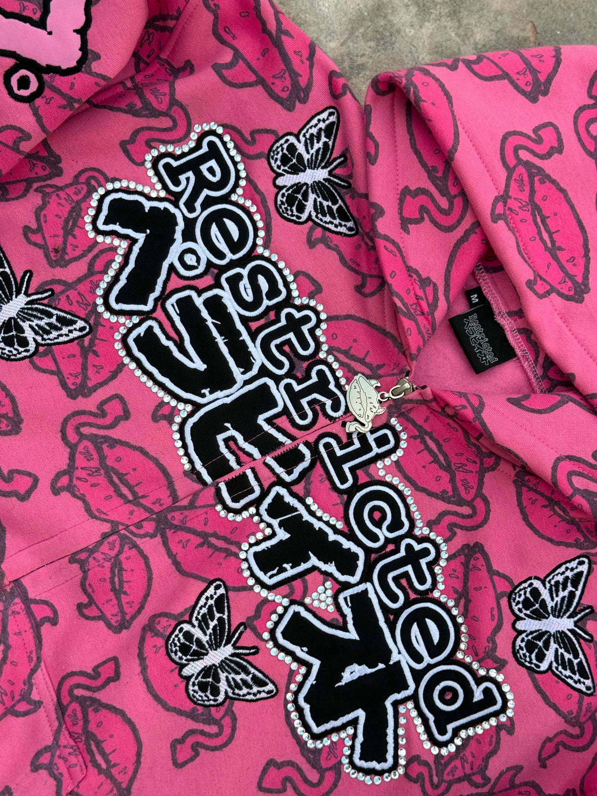 Restricted Archive Jacket — Pink