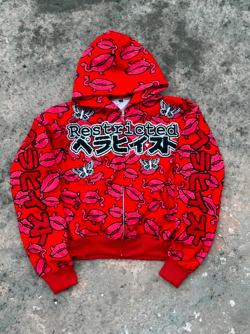 Restricted Archive Jacket — Red