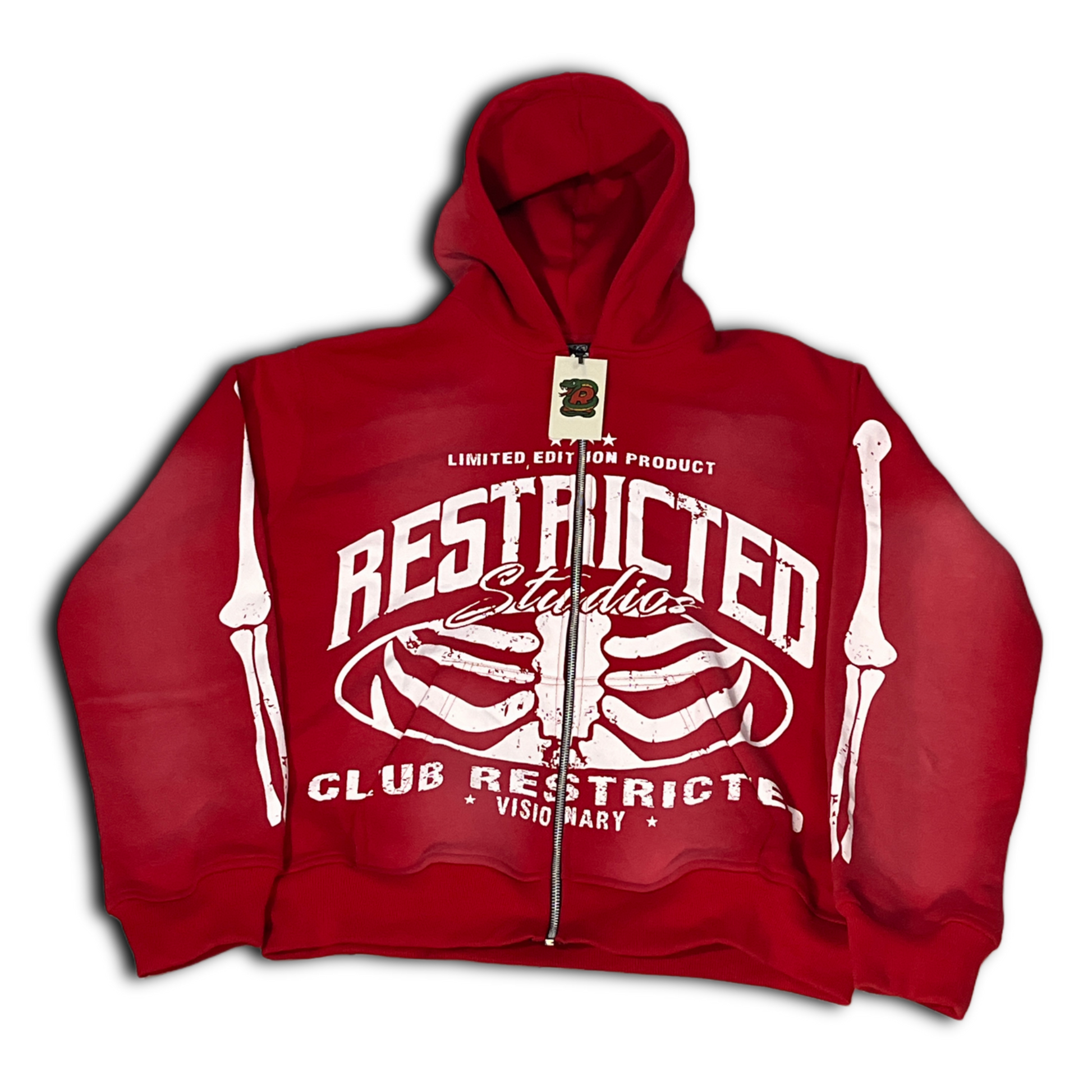 Brick Red Full-Zip