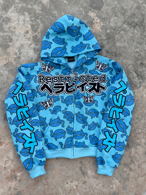 Restricted Archive Jacket — Blue