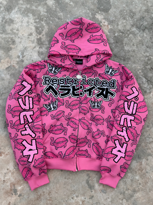 Restricted Archive Jacket — Pink